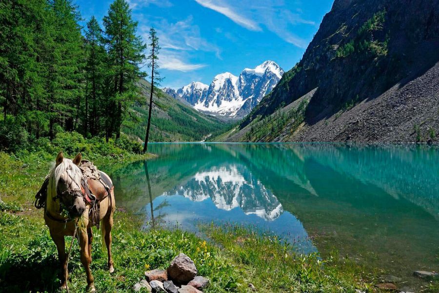 "Шавлинское зазеркалье", пеший поход с конным сопровождением