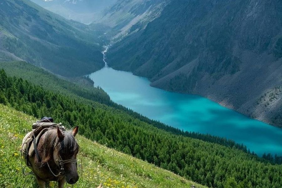 "Шавлинское зазеркалье", пеший поход с конным сопровождением