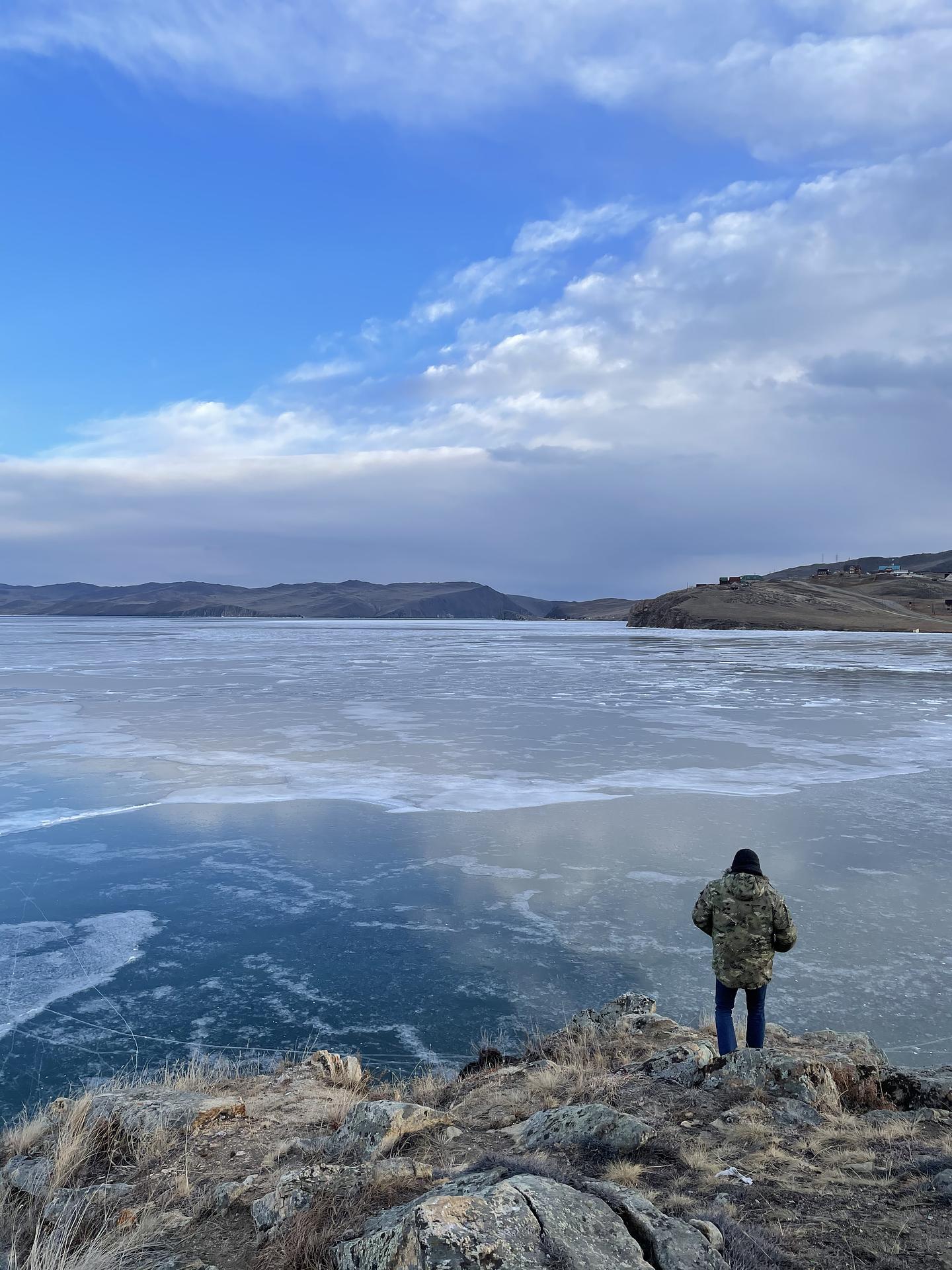 Малое море Байкал лед