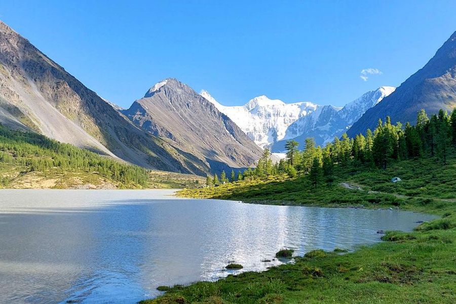 Поход на Алтай. Гора Белуха и Кучерлинские озера. Без рюкзаков.