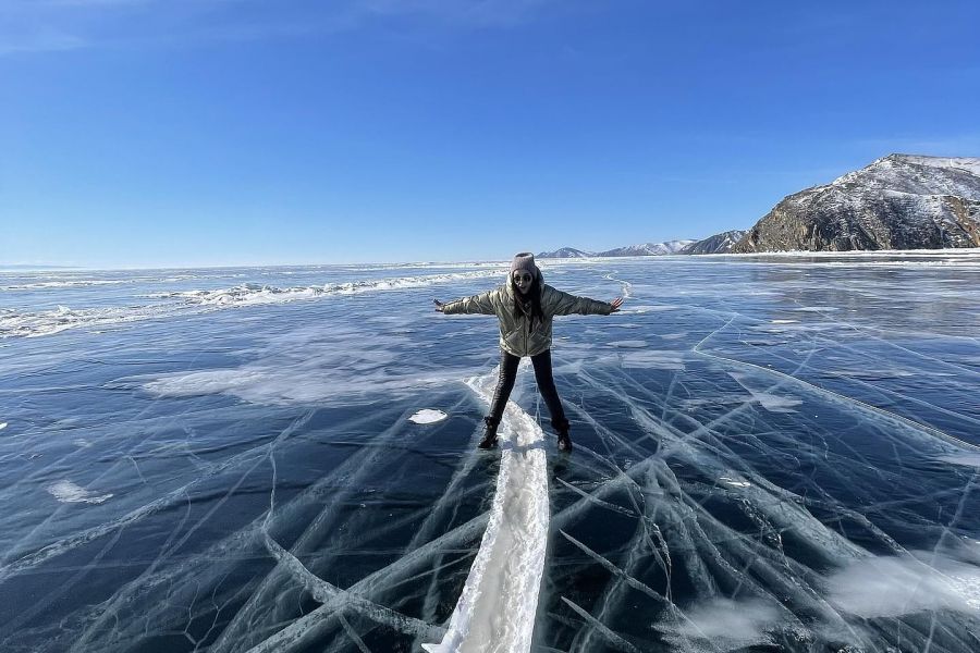 Рождественское Байкальское путешествие! БАЙКАЛ: Лед и Вода + горячие источники Тункинской Долины! 2025