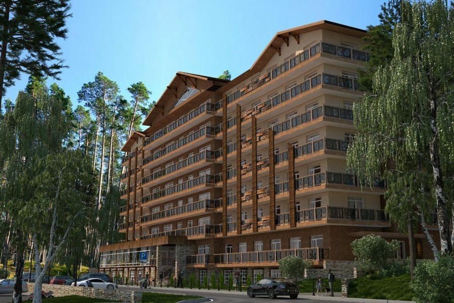 Отель Business Residence 4*, курорт Солнечная Долина. ВЫХОДНЫЕ с пятницы по воскресенье. Суточные цены лето с 24 июня  2024