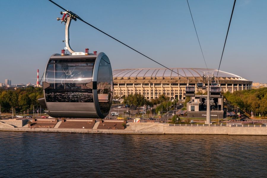 Москва с высоты птичьего полета