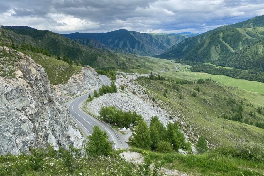 Чемальский район и Чуйский тракт до Алтайского Марса (апрель-сентябрь)