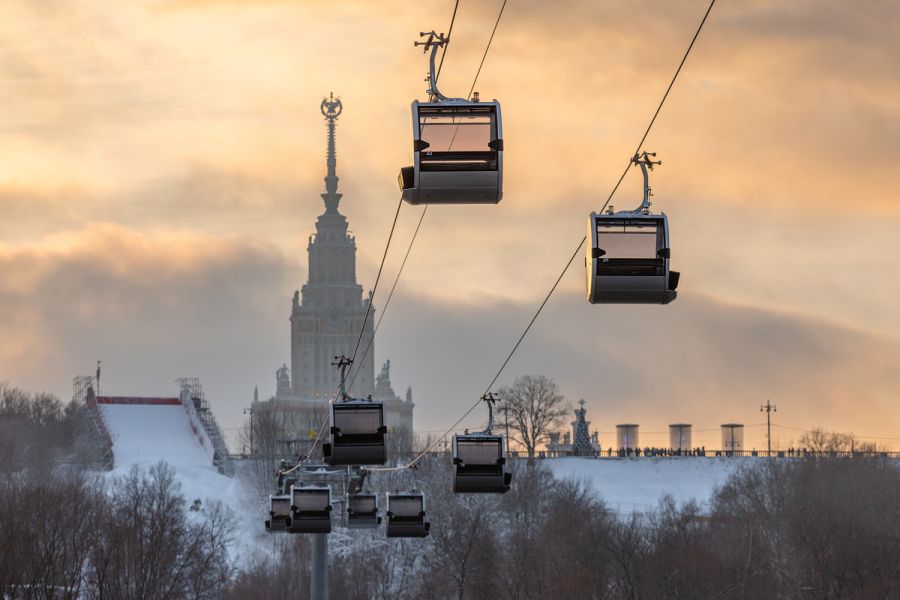 Москва с высоты птичьего полета