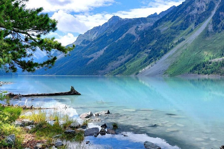 Поход на Алтай. Гора Белуха и Кучерлинские озера. Без рюкзаков.