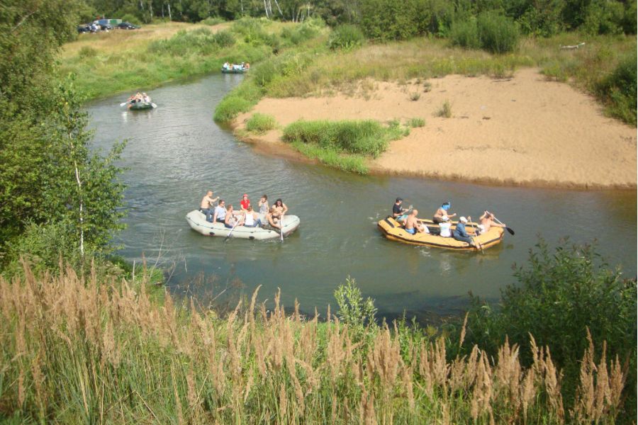 Сплав по реке Киржач