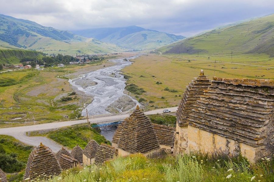 К ледникам и водопадам в горах Осетии. Активный отдых