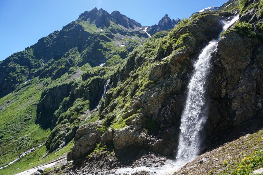 Горный лагерь в Архызе. Софийские озера